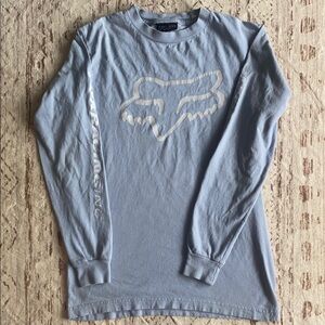 Fox Racing Gray Long Sleeve Shirt